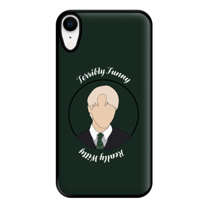 Terribly Funny, Really Witty Draco Malfoy Phone Case