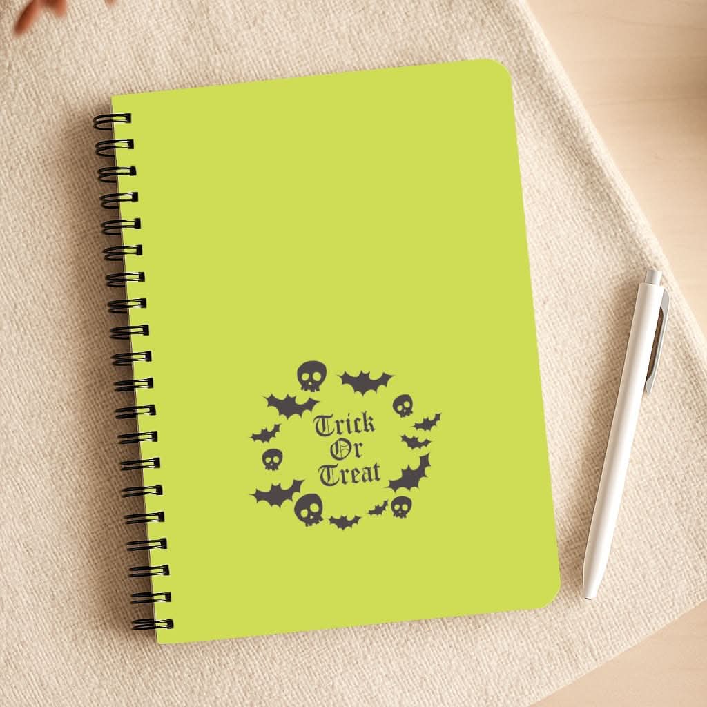Trick Or Treat Wreath Notepad