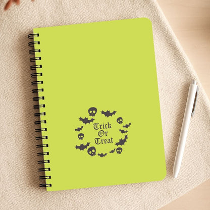 Trick Or Treat Wreath Notepad