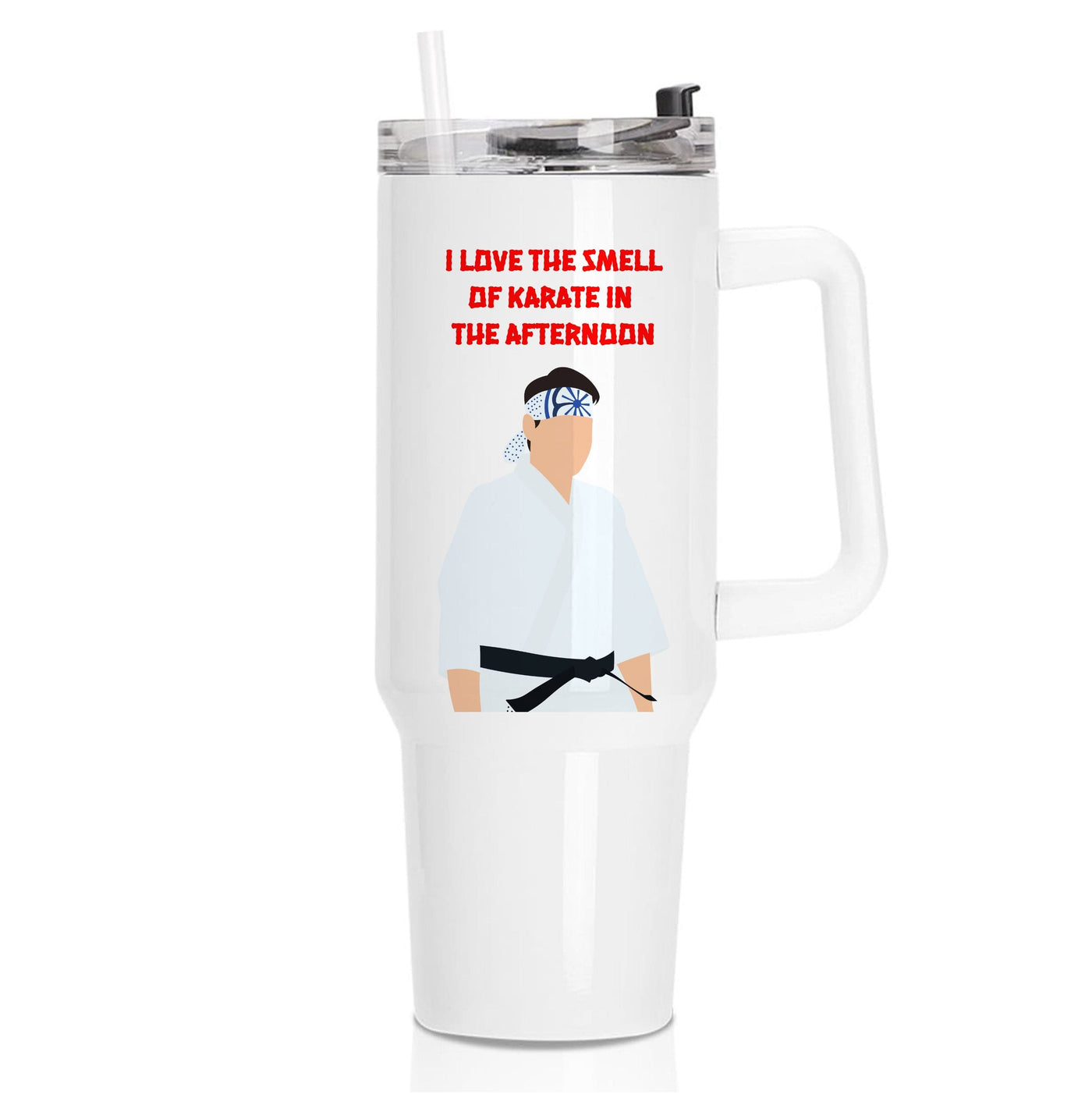 I Love The Smell Of Karate Tumbler