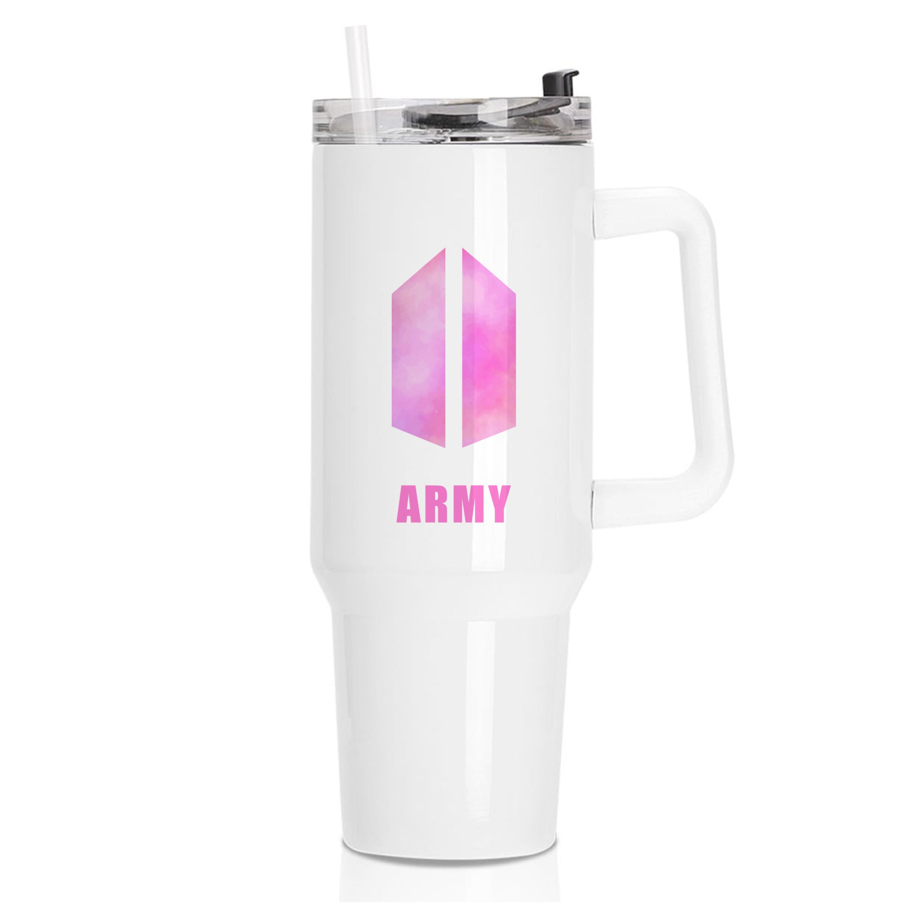 BTS Army Pink - K Pop Tumbler