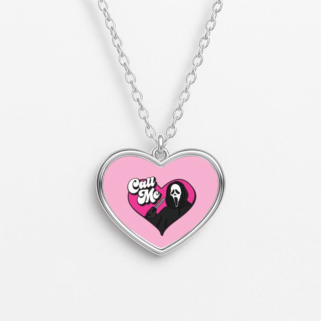 Call Me Heart Heart Necklace