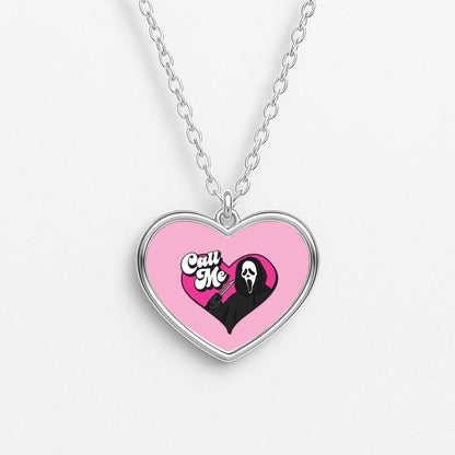 Call Me Heart Heart Necklace
