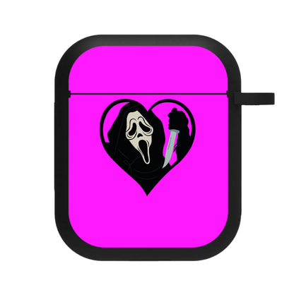 Heart face - Halloween AirPods Case