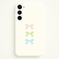 Gingham Tiered Ties Galaxy S23 Plus Case