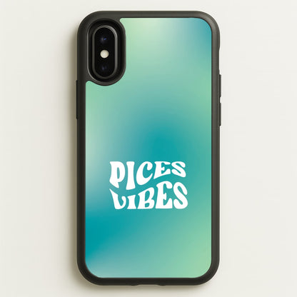Pices Vibes Gradient Zodiac iPhone X / XS Case