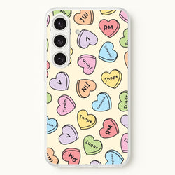 K-Pop Band Members Love Hearts Pattern Galaxy S24FE Case