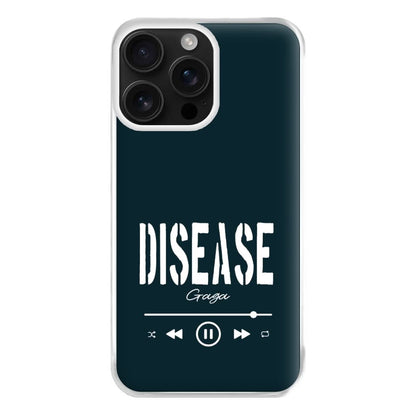 Gaga Disease Track Phone Case for Apple iPhone, Samsung Galaxy, Huawei and Google Pixel