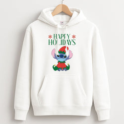 Cute Blue Alien Elf Unisex Hoodie
