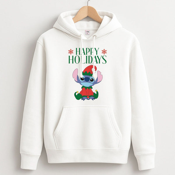 Cute Blue Alien Elf Unisex Hoodie