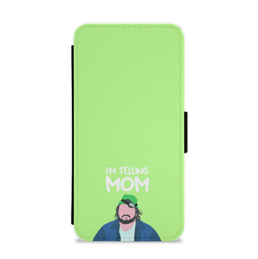 I'm Telling Mom Flip / Wallet Phone Case