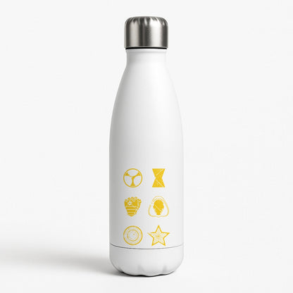 Antihero Symbols White Water Bottle