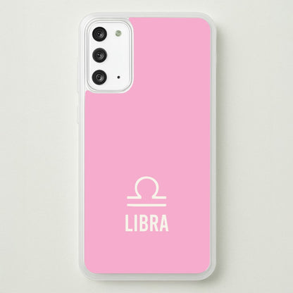 Libra Pastel Zodiac Galaxy Note 20 Case