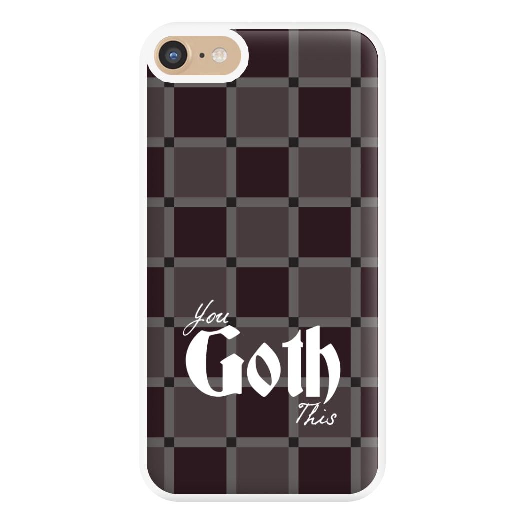 You Goth This Tartan iPhone 6 / 7 / 8 / SE Case