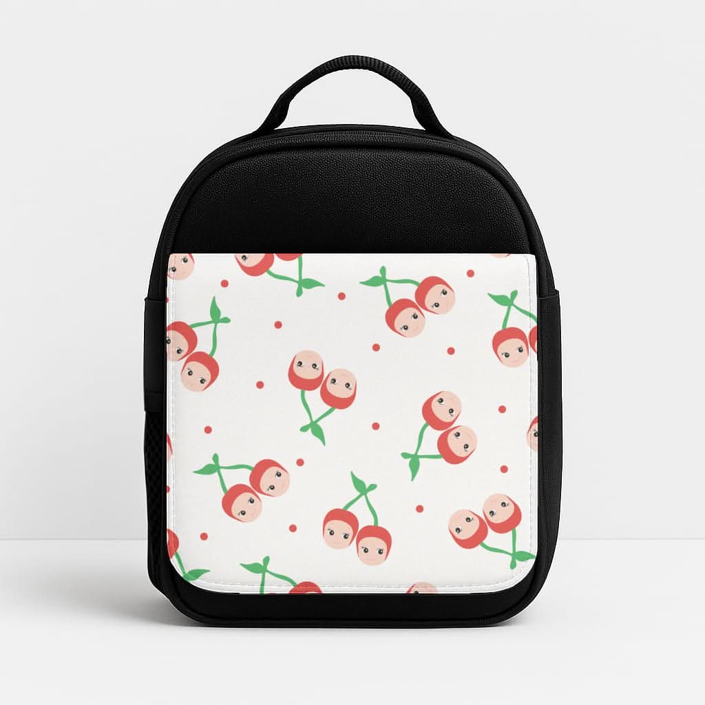 Cherry Angels Pattern Lunchbox