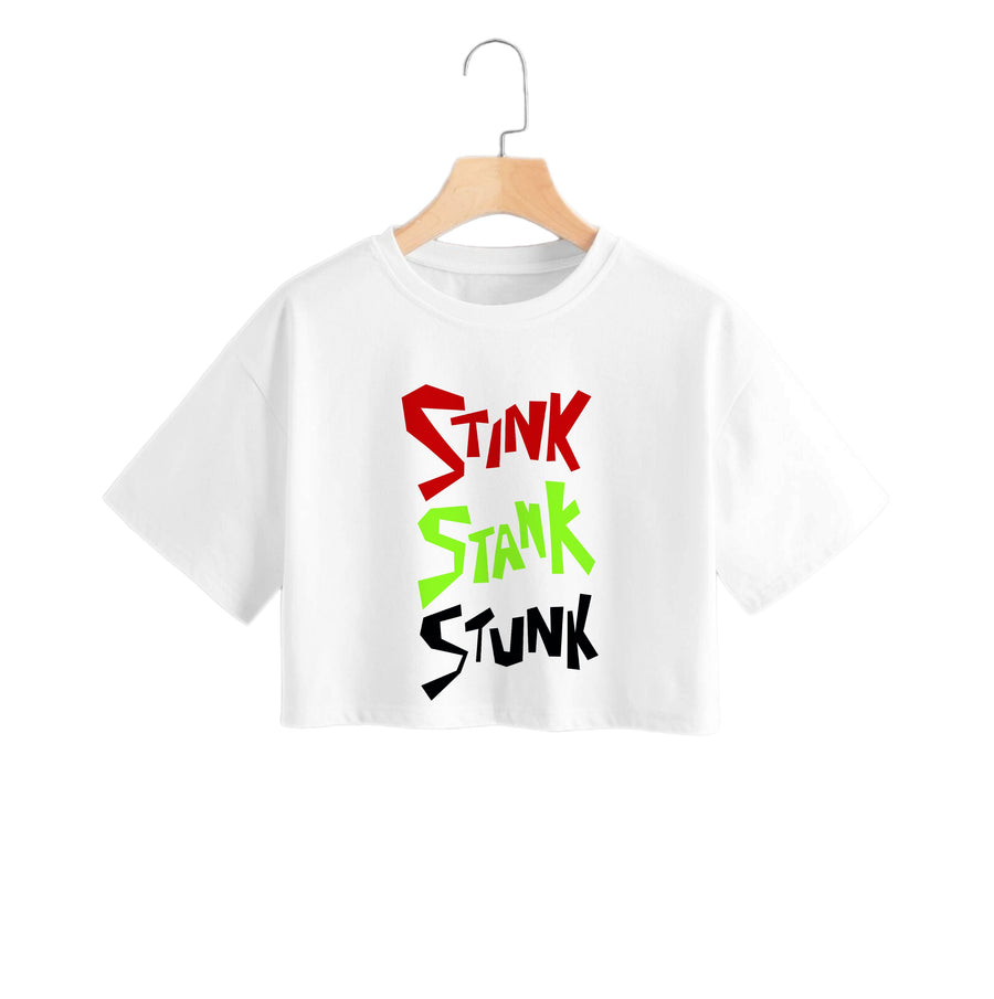 Stink Stank Stunk - Grinch Crop Top
