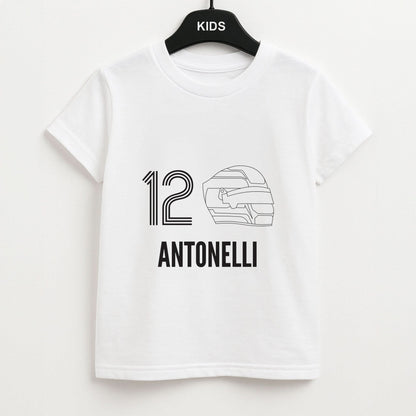 Antonelli Helmet 2026 Kids Unisex T-Shirt