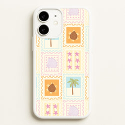 Tropical Stamps iPhone 11 Case