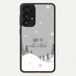 Baby It's Cold Outisde Landscape Galaxy A33 Case
