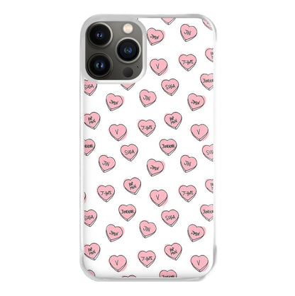 K-Pop Band Hearts Phone Case