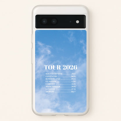 Band Tour 2026 Google Pixel 7 Case