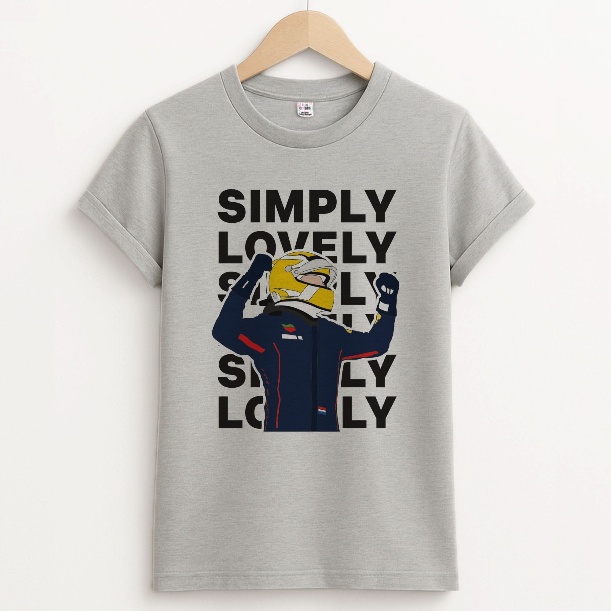 Max Simply Lovely Unisex Grey T-Shirt