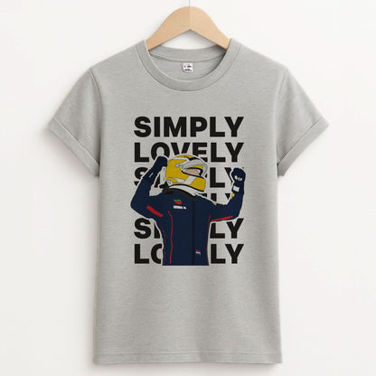 Max Simply Lovely Unisex Grey T-Shirt