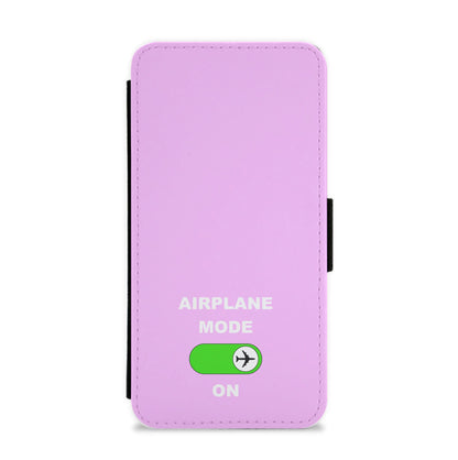 Airplane Mode On - Travel Flip / Wallet Phone Case