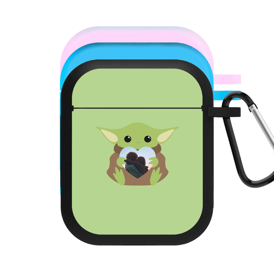 Baby Yoda - Personalised Couples AirPods Case