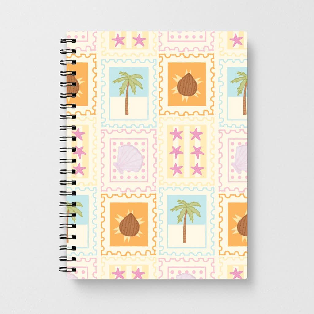 Tropical Stamps Notebook