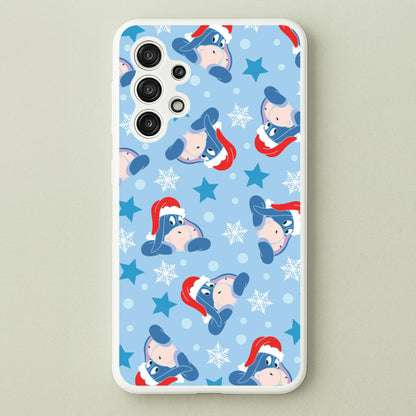 Cartoon Donkey Stars Pattern Galaxy A13 Case
