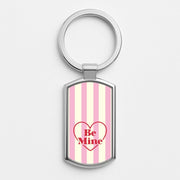 Be Mine Stripey Luxury Keyring 1
