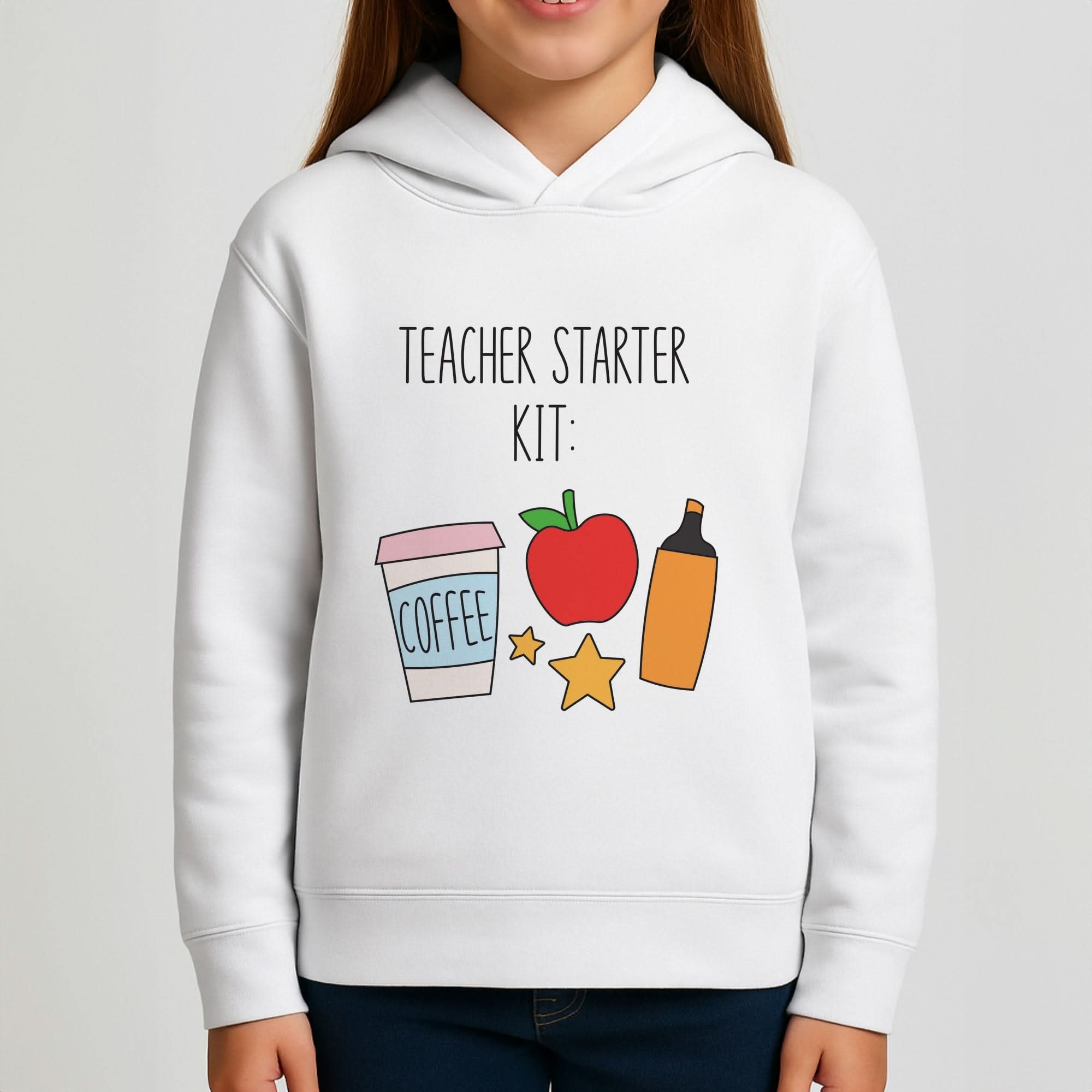 Teacher Starter Kit Girls Hoodie