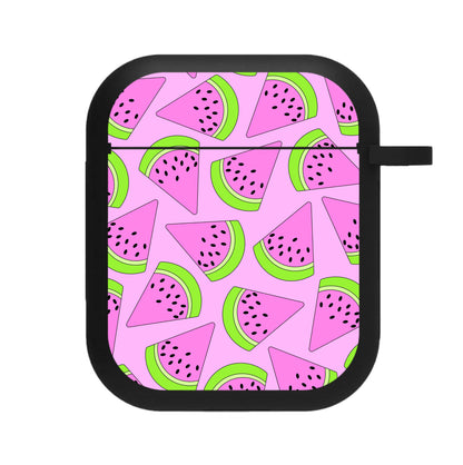 Pink Watermelon Pattern - Summer AirPods Case