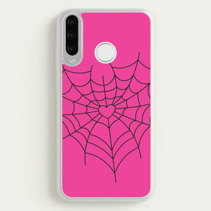 Spiderweb Hearts II Huawei P30 Lite Case