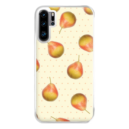 Pears And Polka Dots Pattern Huawei P30 Pro Case