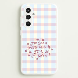 Dreamy Plaid Galaxy S23FE Case