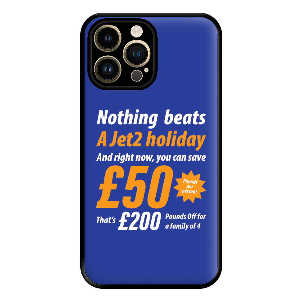Nothing Beats A Jet Holiday iPhone 15 Pro Max Case
