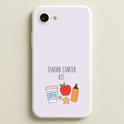 Teacher Starter Kit iPhone 16e Case