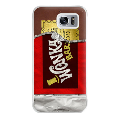 Wonka Bar Golden Ticket Phone Case