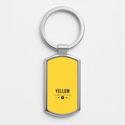 Yellow Music Player Luxury Keyring 1