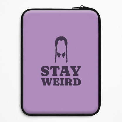 Stay Weird Purple Universal Laptop Sleeve