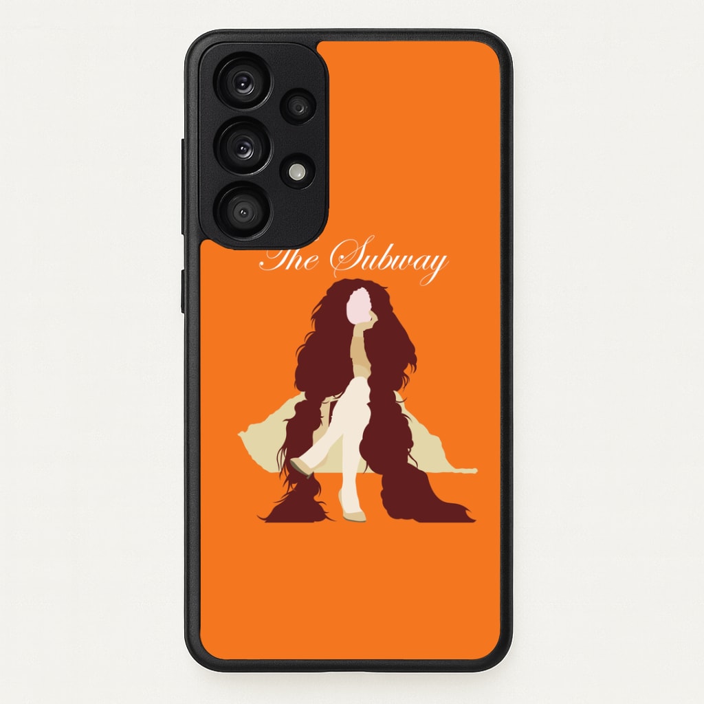 Subway Orange Galaxy A33 Case