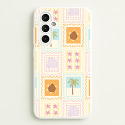 Tropical Stamps Galaxy A14 Case
