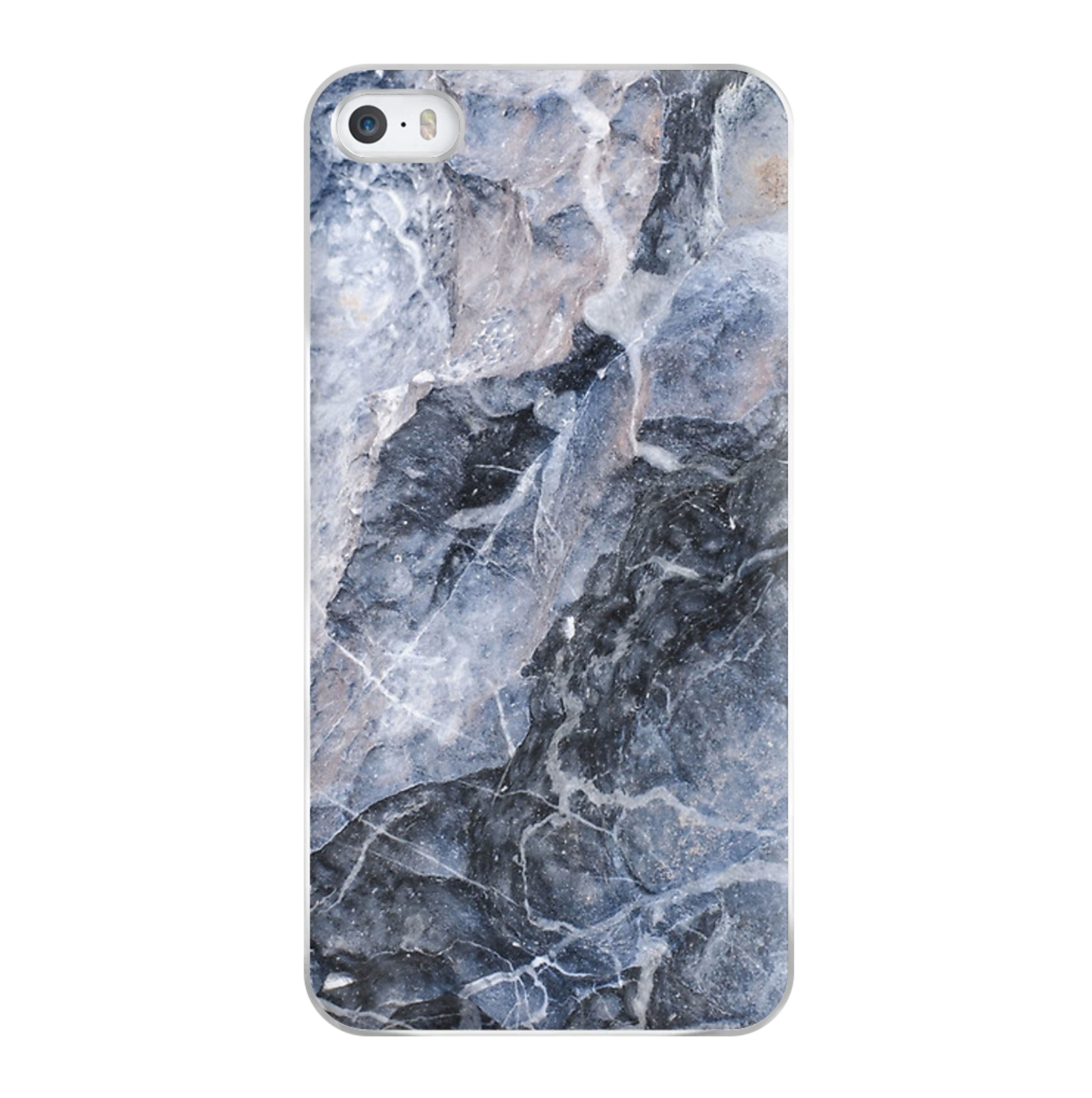 Grey and White Marble Phone Case