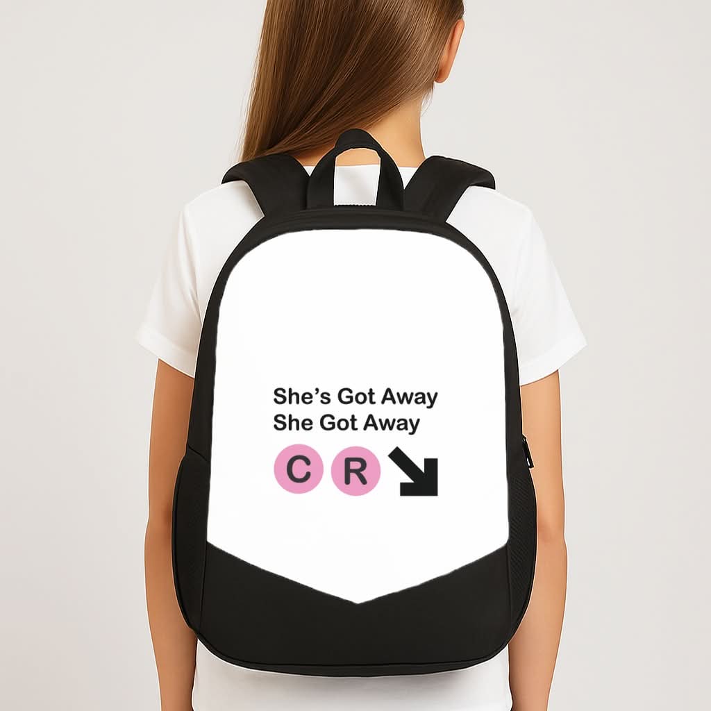 She Got Away School Bag