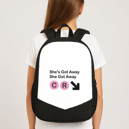 She Got Away School Bag
