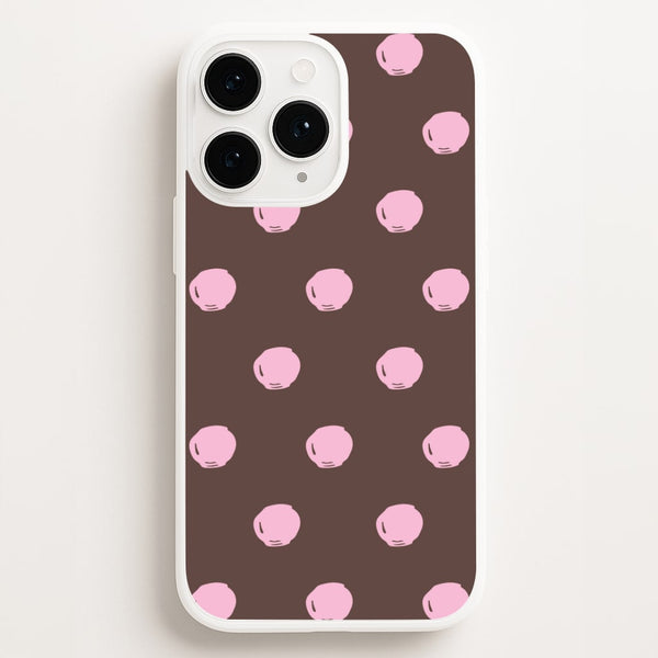 Chocolate & Strawberry Buttons iPhone 16 Pro Max Case