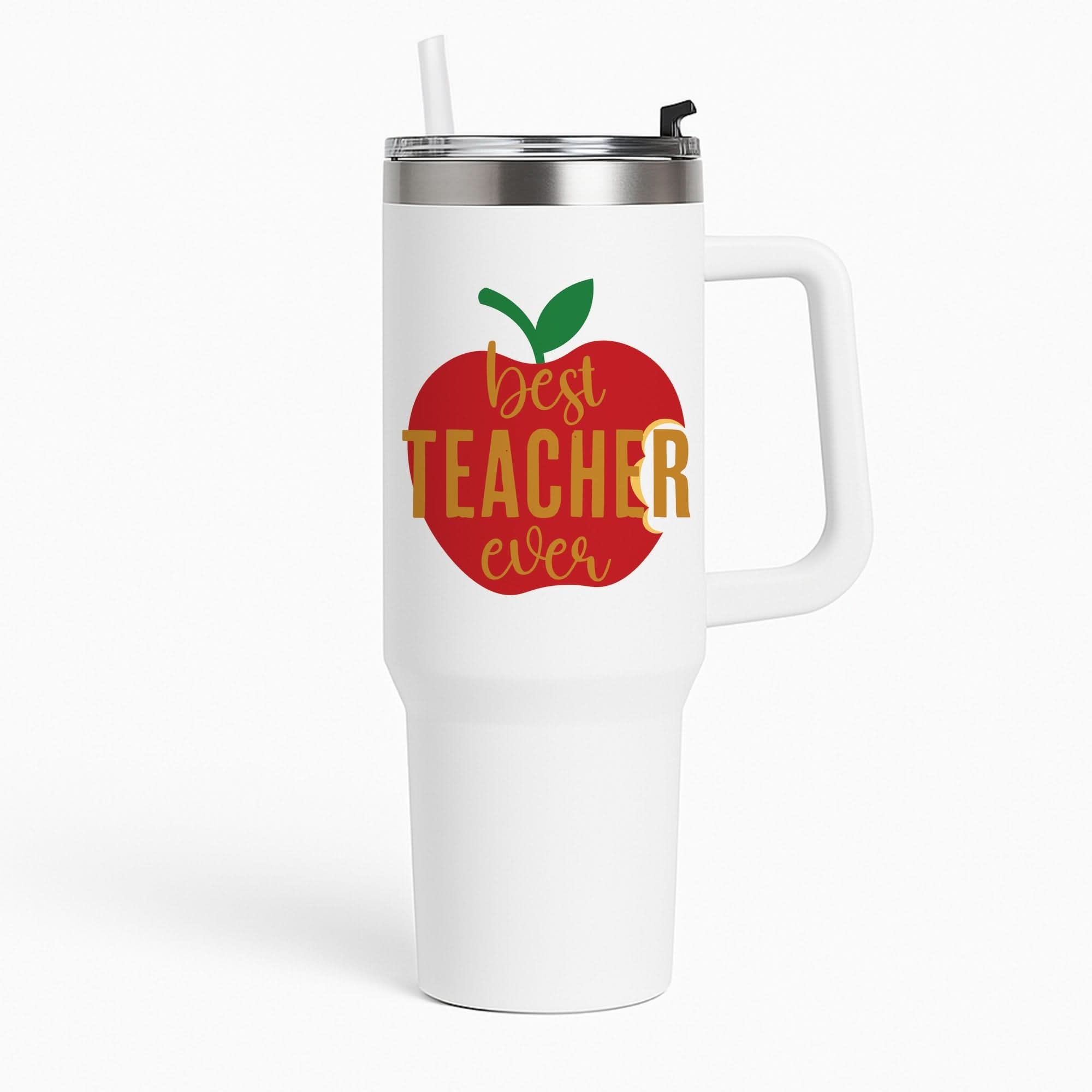 Apple Best Teacher Ever Tumbler