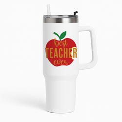 Apple Best Teacher Ever Tumbler